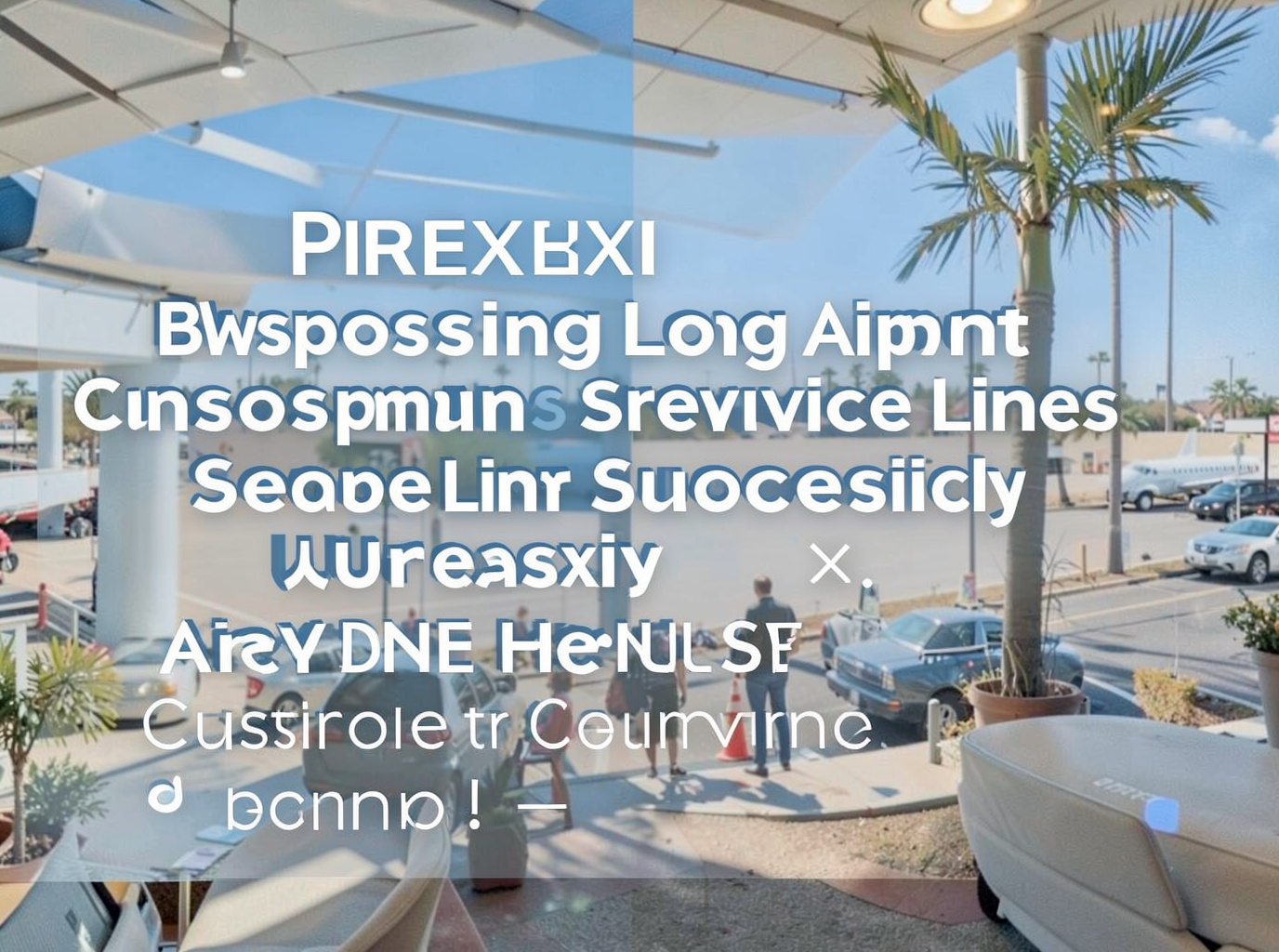 Bypassing Long Airport Customer Service Lines Successfully